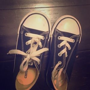Cute little black converse